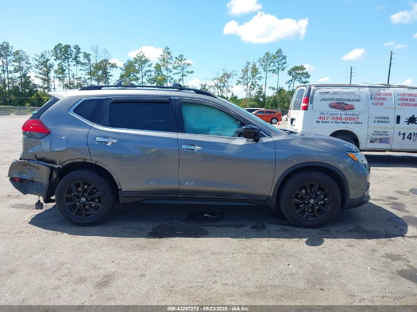 2017 Nissan Rogue Sv VIN: 5N1AT2MT3HC884467 Lot: 43297272