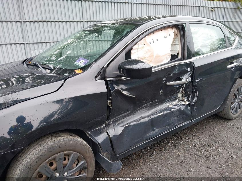 2014 Nissan Sentra Sv VIN: 3N1AB7AP9EL696745 Lot: 43297306