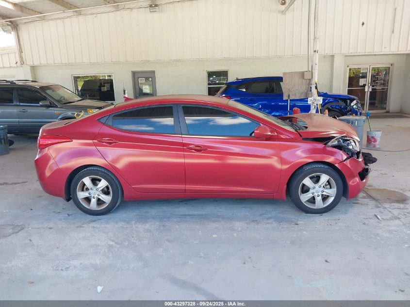 2013 Hyundai Elantra Gls VIN: KMHDH4AE7DU769181 Lot: 43297328