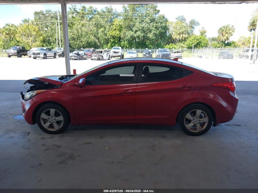 2013 Hyundai Elantra Gls VIN: KMHDH4AE7DU769181 Lot: 43297328