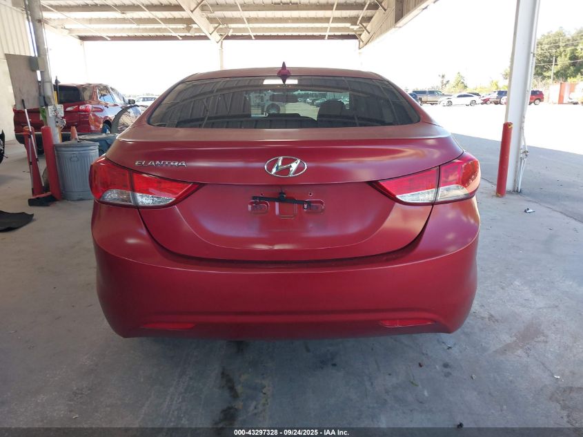2013 Hyundai Elantra Gls VIN: KMHDH4AE7DU769181 Lot: 43297328