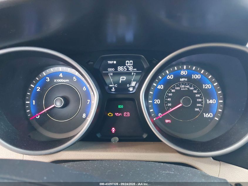 2013 Hyundai Elantra Gls VIN: KMHDH4AE7DU769181 Lot: 43297328