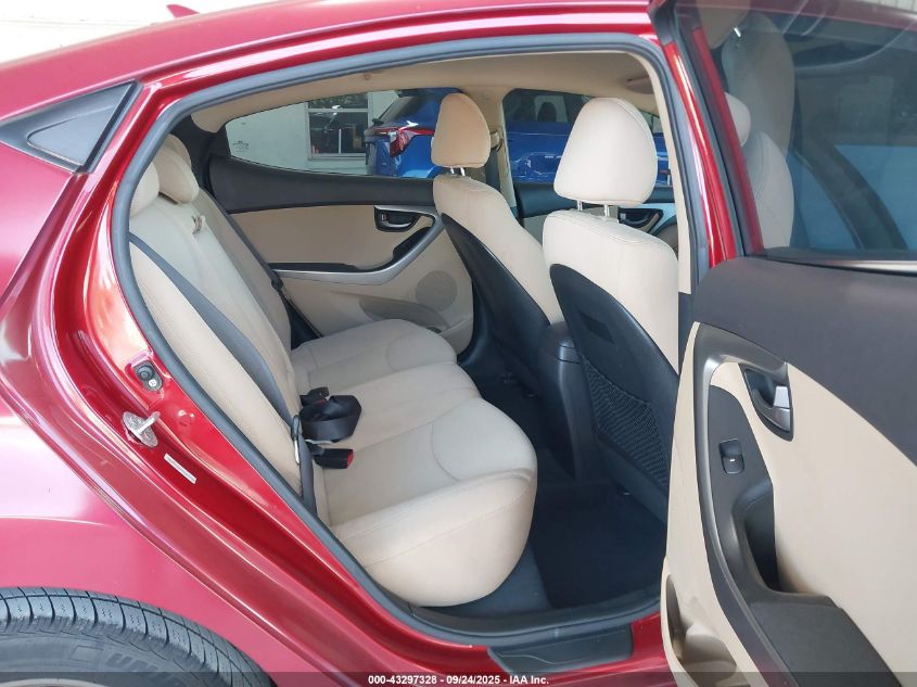 2013 Hyundai Elantra Gls VIN: KMHDH4AE7DU769181 Lot: 43297328