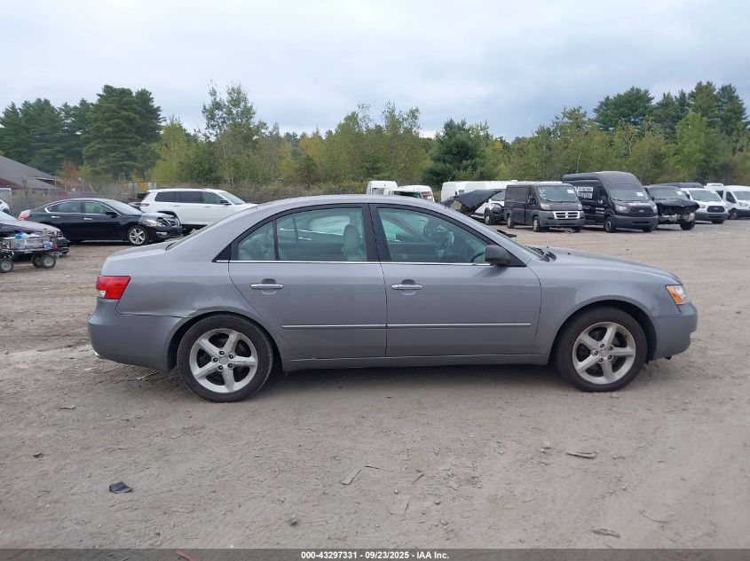 2006 Hyundai Sonata Gls V6/Lx V6 VIN: 5NPEU46F96H003634 Lot: 43297331