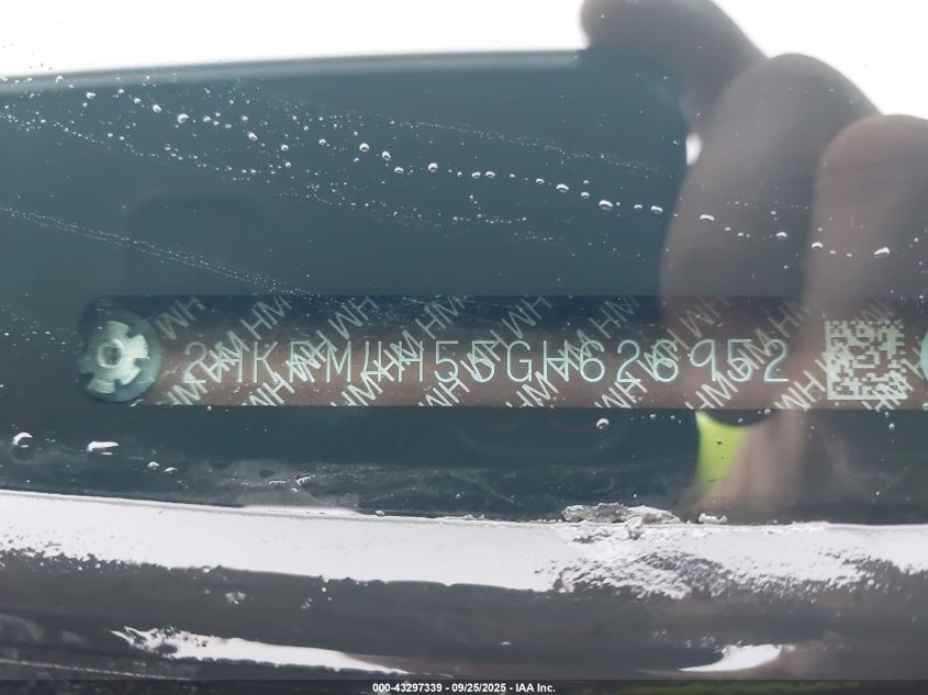 2016 Honda Cr-V Ex VIN: 2HKRM4H55GH626952 Lot: 43297339