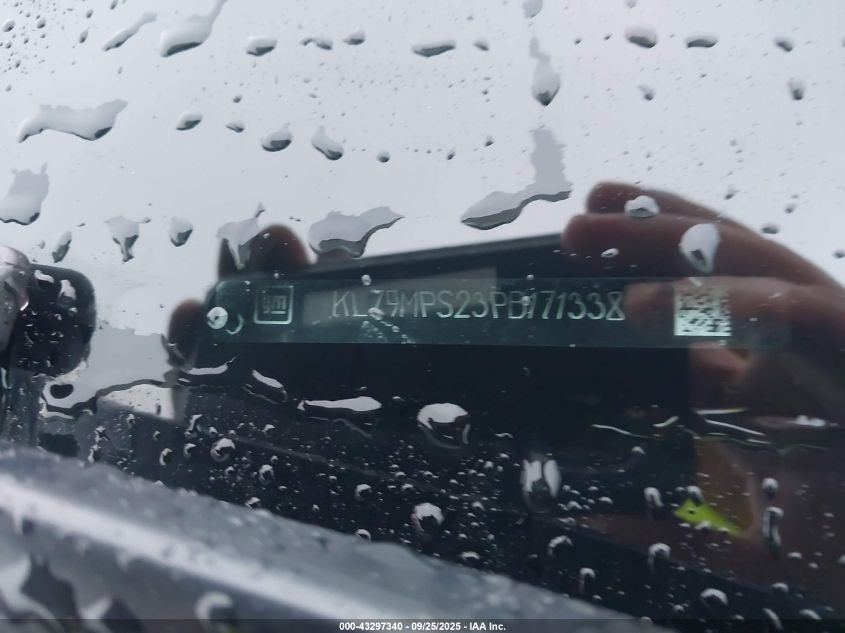 2023 Chevrolet Trailblazer Fwd Lt VIN: KL79MPS23PB171338 Lot: 43297340