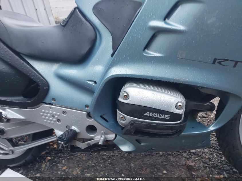 1999 BMW R1100 Rt VIN: WB10418A5XZC66918 Lot: 43297343