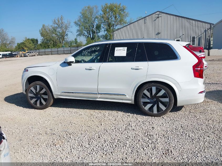 2024 Volvo Xc90 Recharge Plug-In Hybrid T8 Plus Bright Theme 7-Seater VIN: YV4H60CE5R1145998 Lot: 43297346