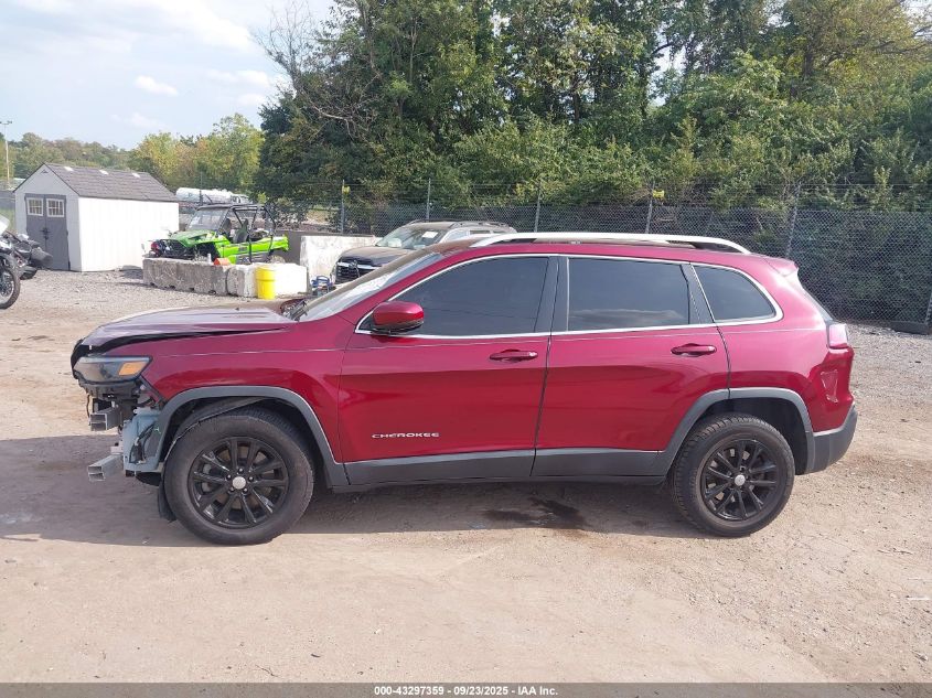 2019 Jeep Cherokee Latitude Plus 4X4 VIN: 1C4PJMLX7KD375312 Lot: 43297359