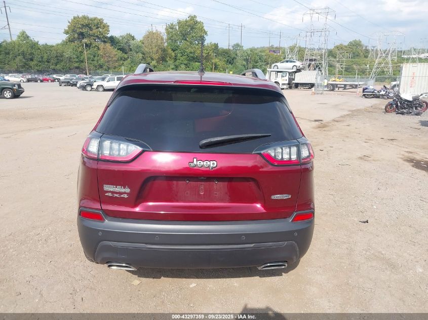 2019 Jeep Cherokee Latitude Plus 4X4 VIN: 1C4PJMLX7KD375312 Lot: 43297359