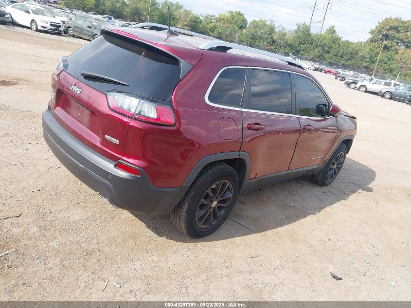 2019 Jeep Cherokee Latitude Plus 4X4 VIN: 1C4PJMLX7KD375312 Lot: 43297359
