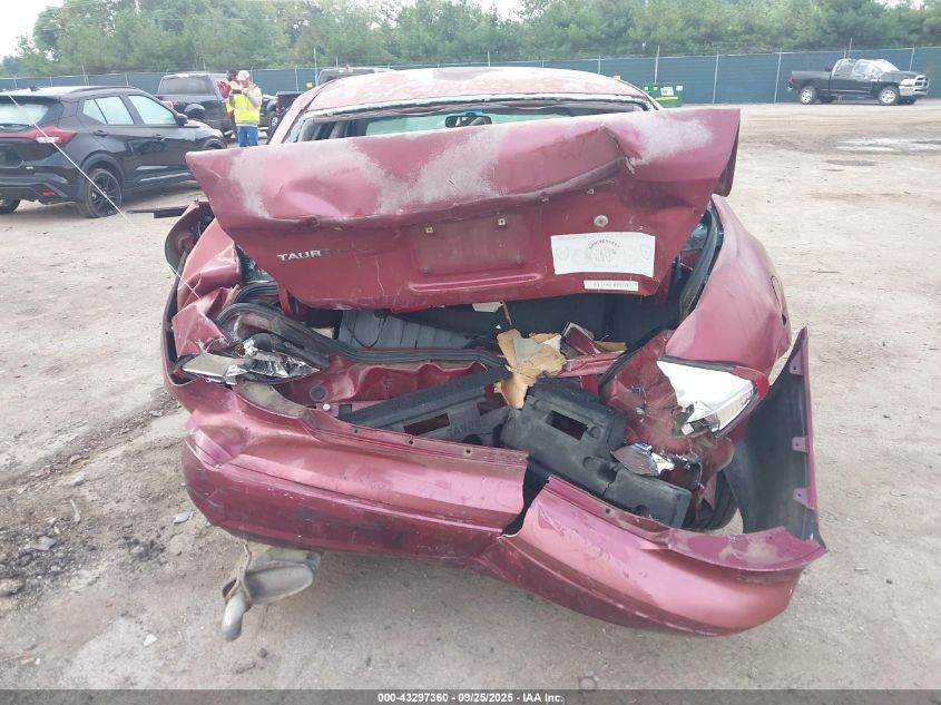 2004 Ford Taurus Lx VIN: 1FAFP52UX4A180497 Lot: 43297360