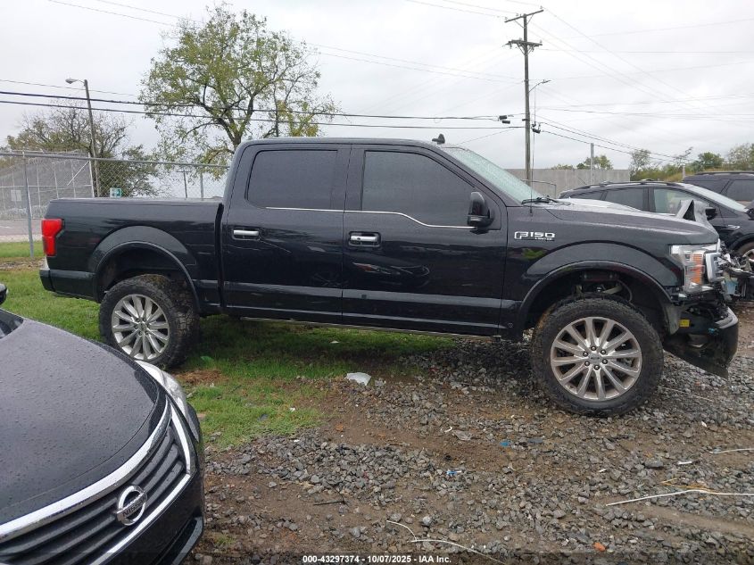 2019 Ford F-150 Limited VIN: 1FTEW1EGXKFA26928 Lot: 43297374