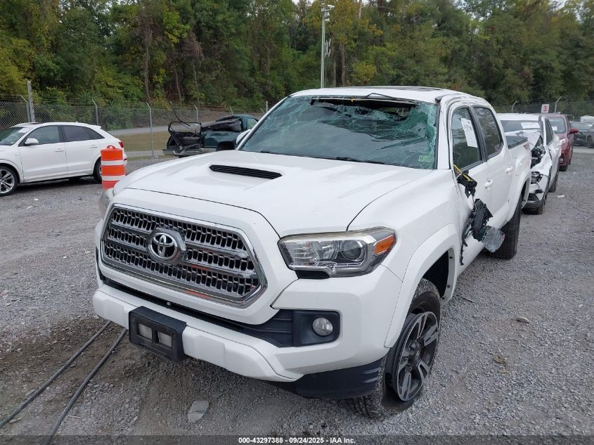 2017 Toyota Tacoma Trd Sport VIN: 5TFCZ5AN1HX050516 Lot: 43297388