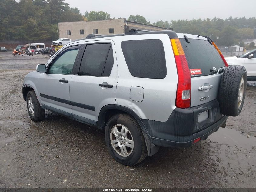 2004 Honda Cr-V Ex VIN: SHSRD78874U202087 Lot: 43297403