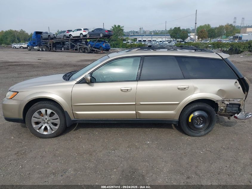2009 Subaru Outback 2.5I Limited VIN: 4S4BP66C997319132 Lot: 43297410
