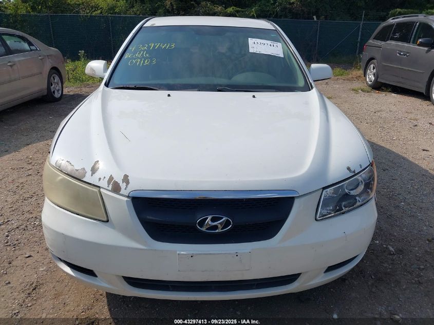2008 Hyundai Sonata Gls VIN: 5NPET46C28H371438 Lot: 43297413
