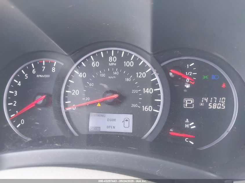 2013 Nissan Quest Le VIN: JN8AE2KP7D9064182 Lot: 43297443