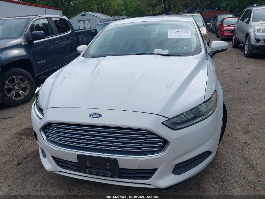 2016 Ford Fusion S VIN: 3FA6P0G75GR369316 Lot: 43297463