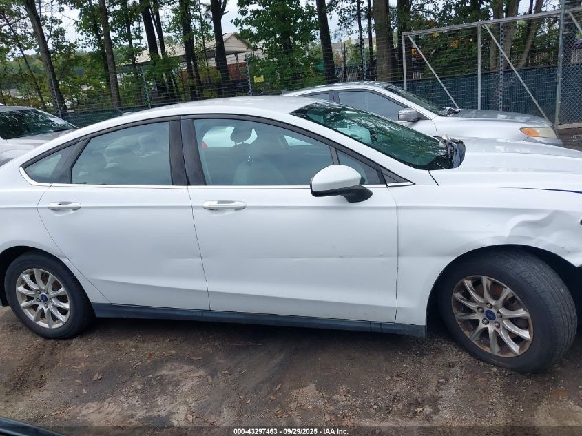 2016 Ford Fusion S VIN: 3FA6P0G75GR369316 Lot: 43297463