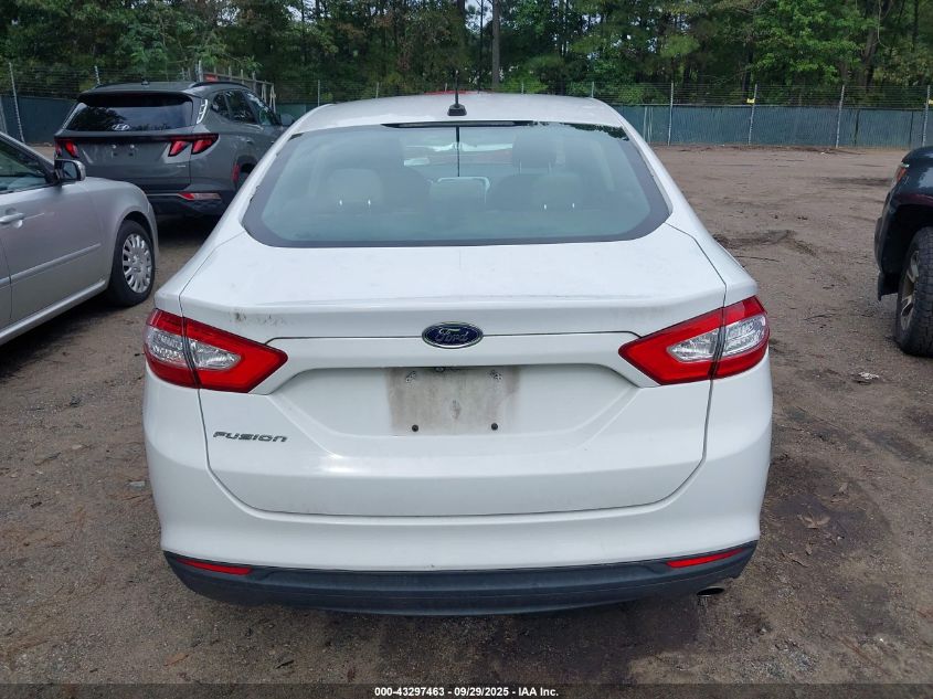 2016 Ford Fusion S VIN: 3FA6P0G75GR369316 Lot: 43297463