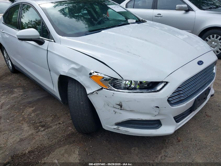 2016 Ford Fusion S VIN: 3FA6P0G75GR369316 Lot: 43297463