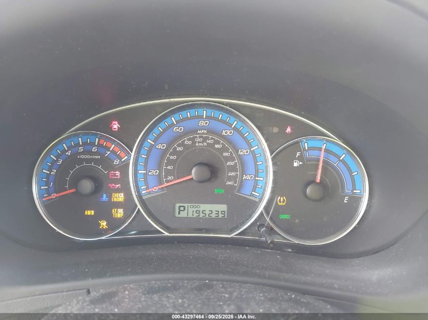 2009 Subaru Forester 2.5X Limited VIN: JF2SH64609H722474 Lot: 43297464