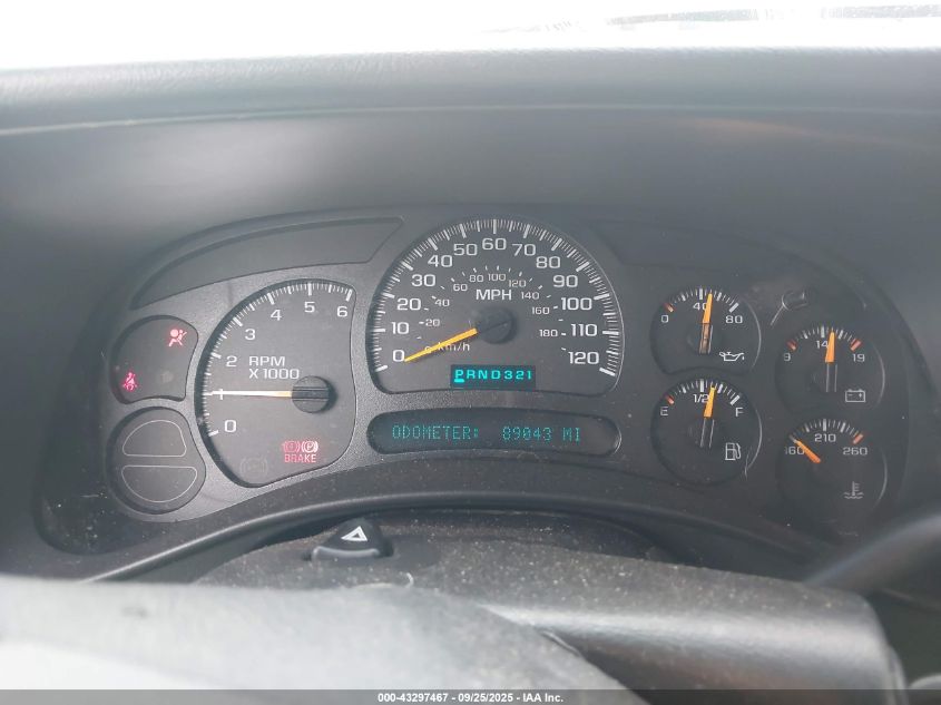 2003 Chevrolet Silverado 1500 VIN: 1GCEK14VX3Z286645 Lot: 43297467