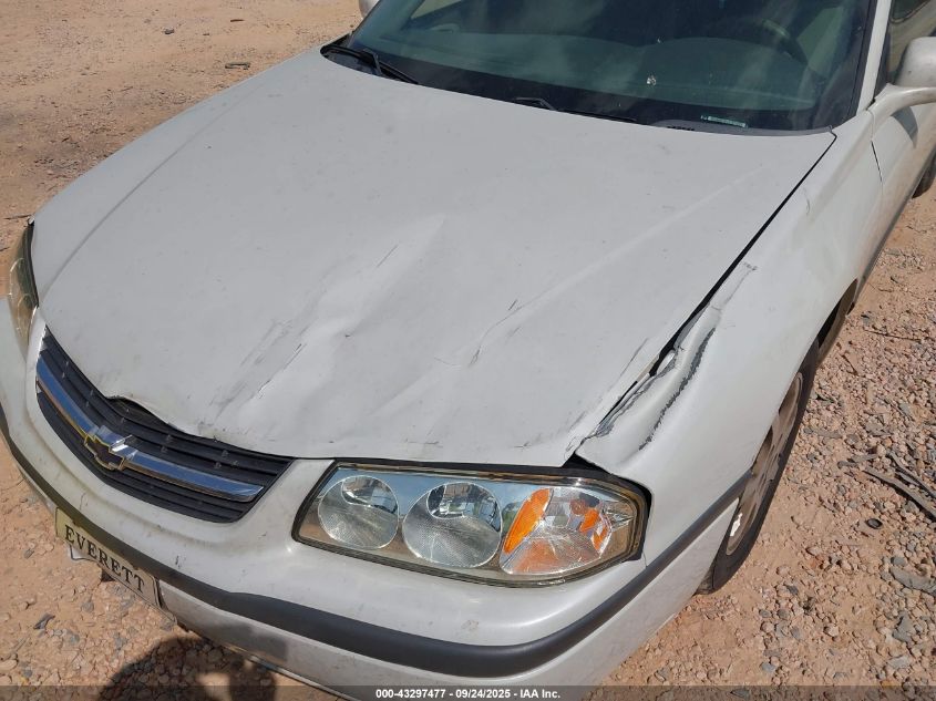 2004 Chevrolet Impala VIN: 2G1WF52EX49439211 Lot: 43297477