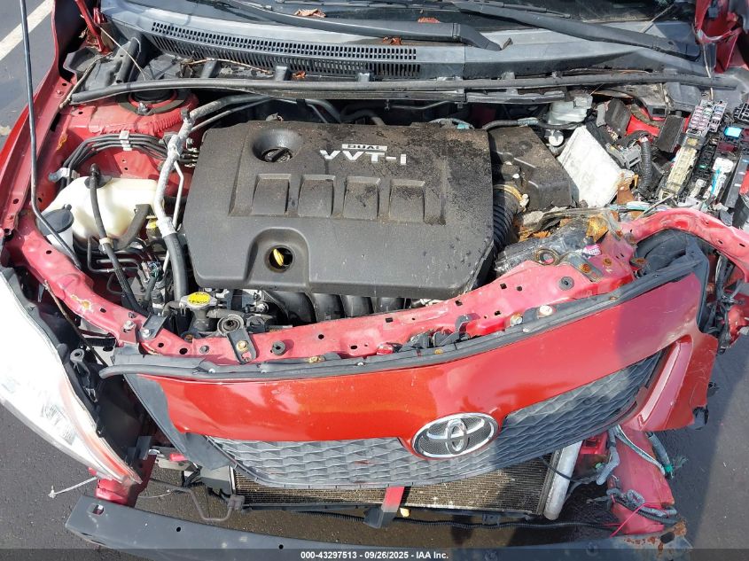 2010 Toyota Corolla Le VIN: 1NXBU4EE4AZ284098 Lot: 43297513