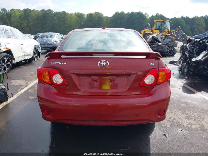 2010 Toyota Corolla Le VIN: 1NXBU4EE4AZ284098 Lot: 43297513