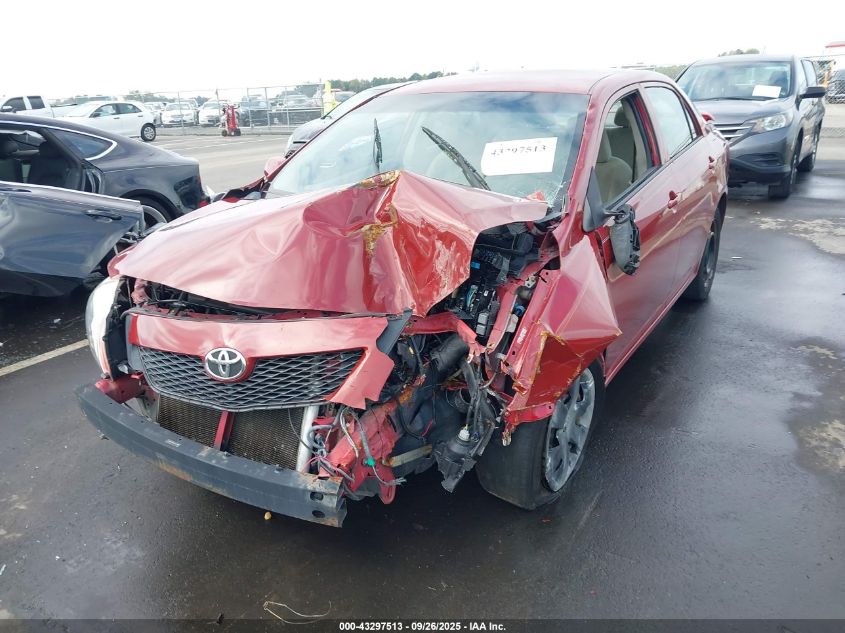 2010 Toyota Corolla Le VIN: 1NXBU4EE4AZ284098 Lot: 43297513