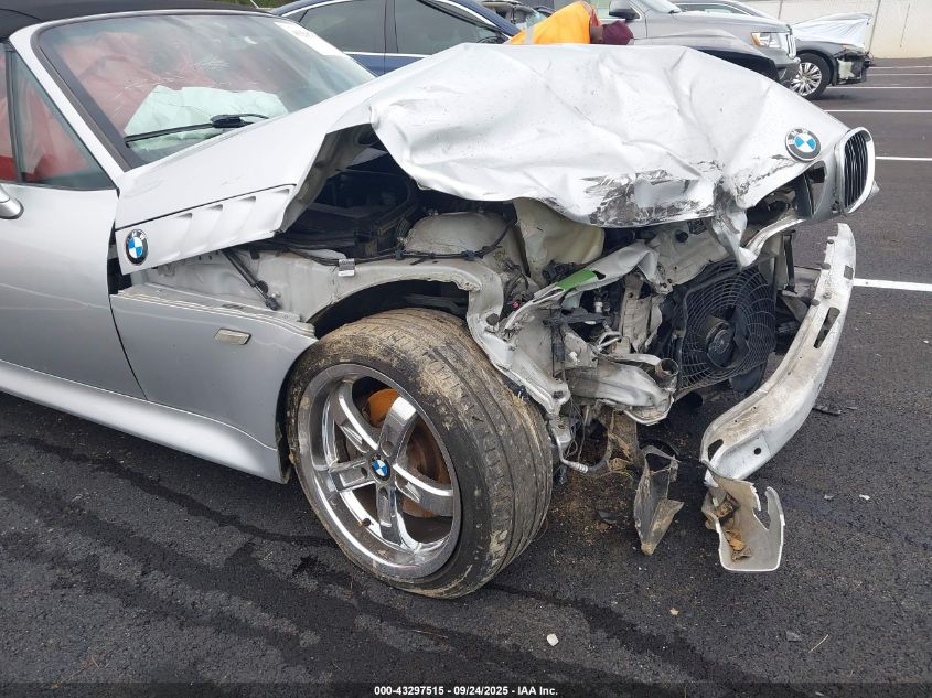 2001 BMW Z3 3.0I VIN: WBACN53461LL48764 Lot: 43297515