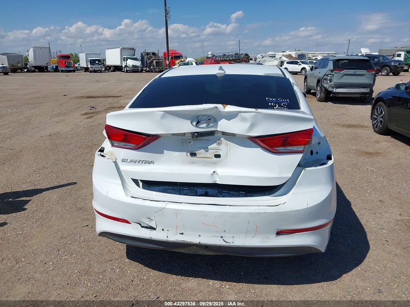 2018 HYUNDAI ELANTRA SEL - 5NPD84LF8JH325775