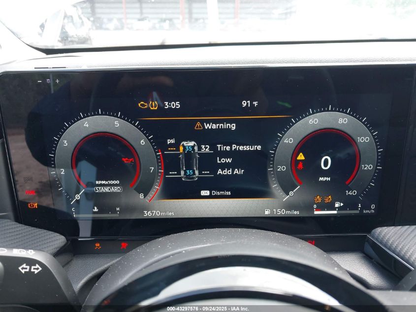 2025 Nissan Kicks Sr Intelligent Awd VIN: 3N8AP6DB0SL398805 Lot: 43297576