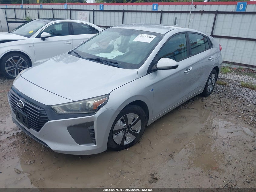 2018 HYUNDAI IONIQ HYBRID BLUE - KMHC65LC4JU100168
