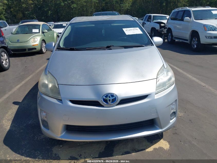 2011 Toyota Prius Two VIN: JTDKN3DUXB1370779 Lot: 43297676