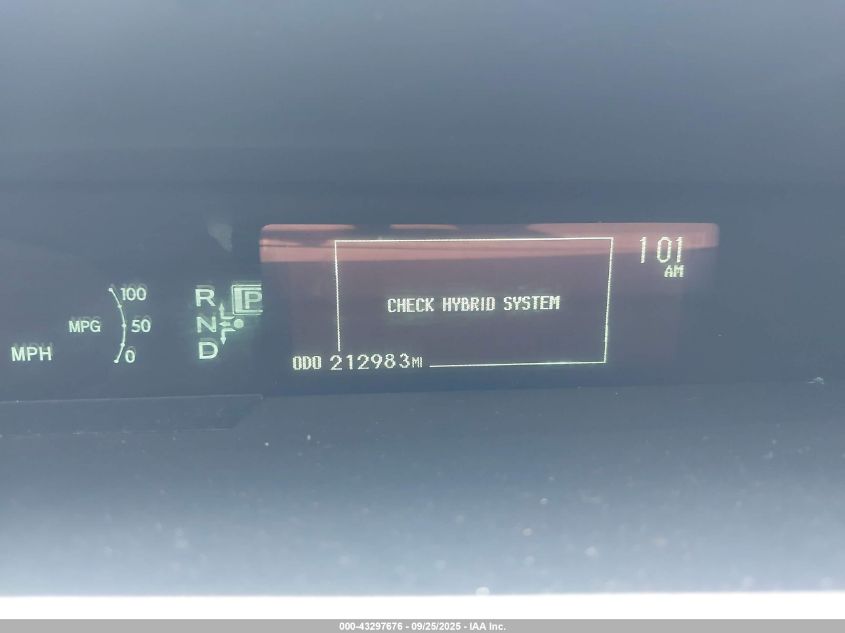 2011 Toyota Prius Two VIN: JTDKN3DUXB1370779 Lot: 43297676