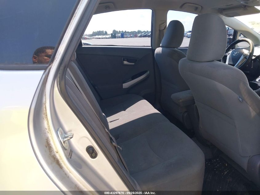 2011 Toyota Prius Two VIN: JTDKN3DUXB1370779 Lot: 43297676