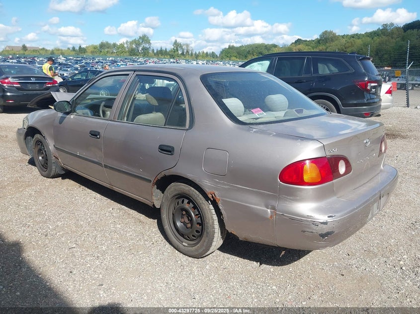 2T1BR12E31C515448 2001 TOYOTA COROLLA photo no. 3