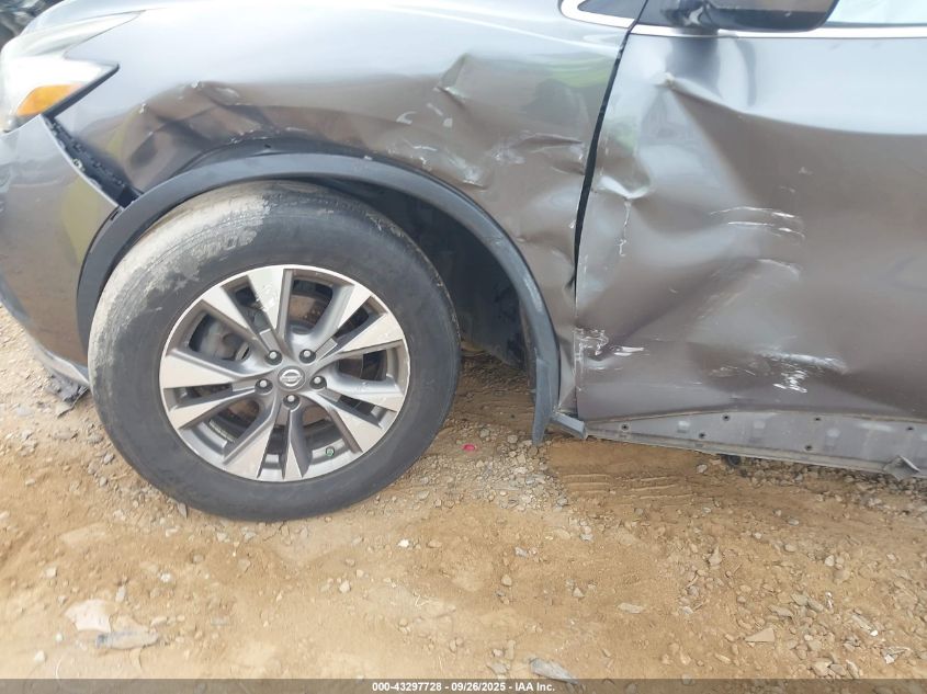 2015 Nissan Murano Sv VIN: 5N1AZ2MHXFN262752 Lot: 43297728