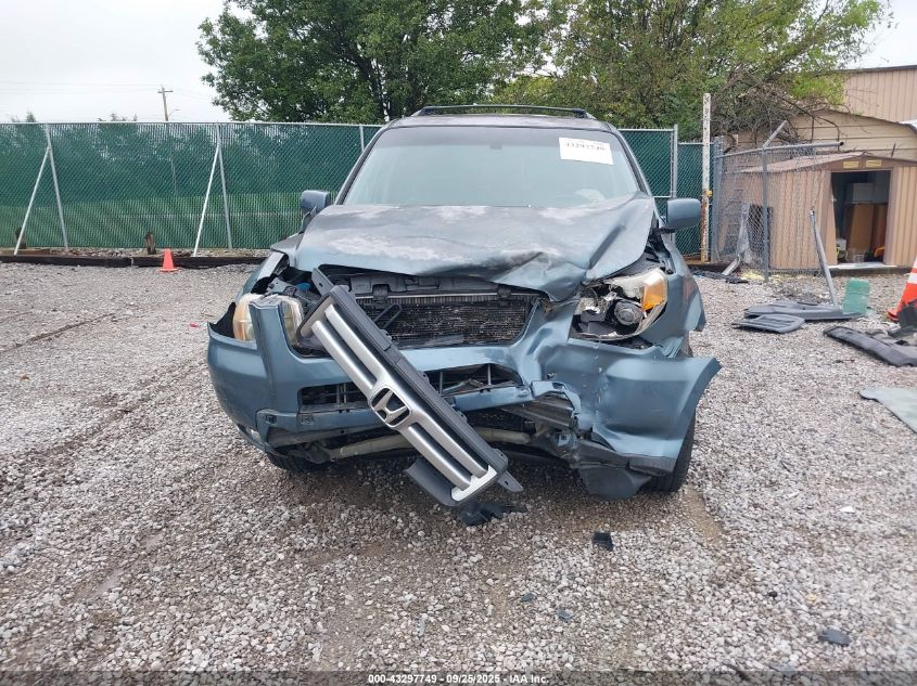 2008 Honda Pilot Ex-L VIN: 5FNYF18608B009830 Lot: 43297749