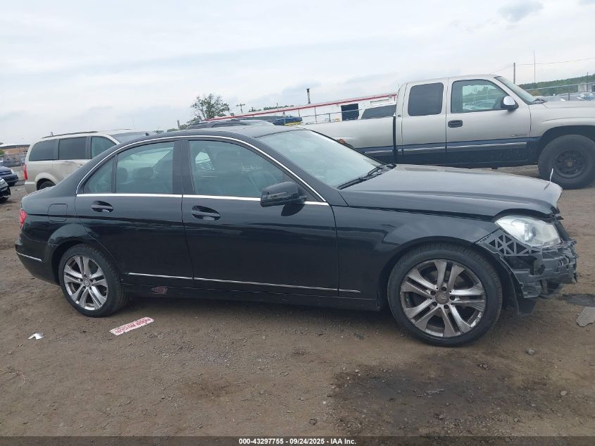 2012 Mercedes-Benz C 300 Luxury 4Matic VIN: WDDGF8BB6CR228097 Lot: 43297755
