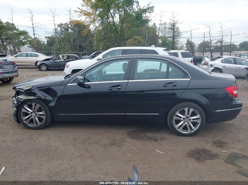 2012 Mercedes-Benz C 300 Luxury 4Matic VIN: WDDGF8BB6CR228097 Lot: 43297755