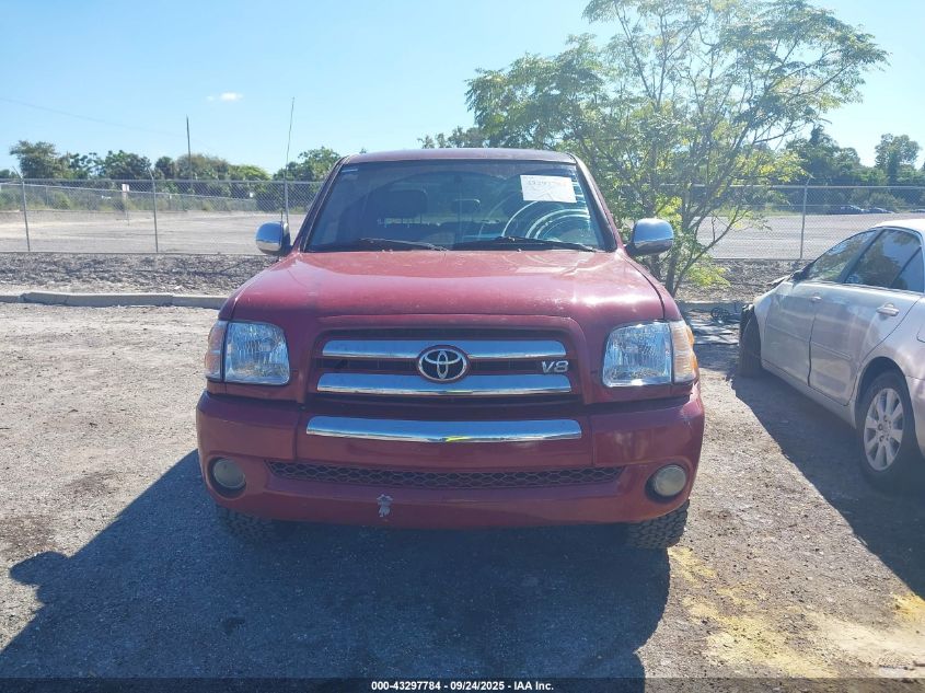 2004 Toyota Tundra Sr5 V8 VIN: 5TBET34174S445185 Lot: 43297784
