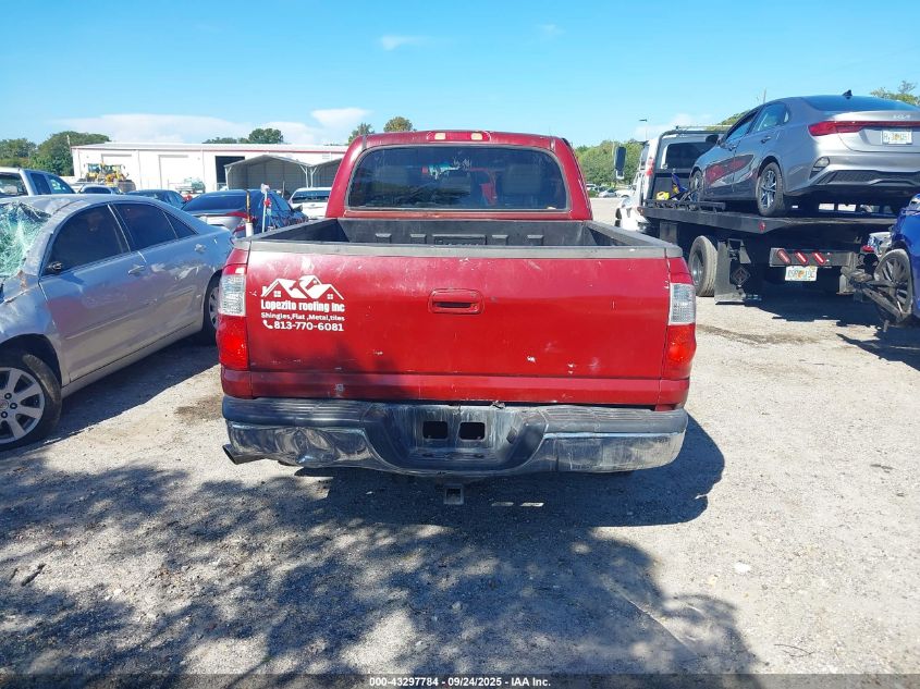 2004 Toyota Tundra Sr5 V8 VIN: 5TBET34174S445185 Lot: 43297784