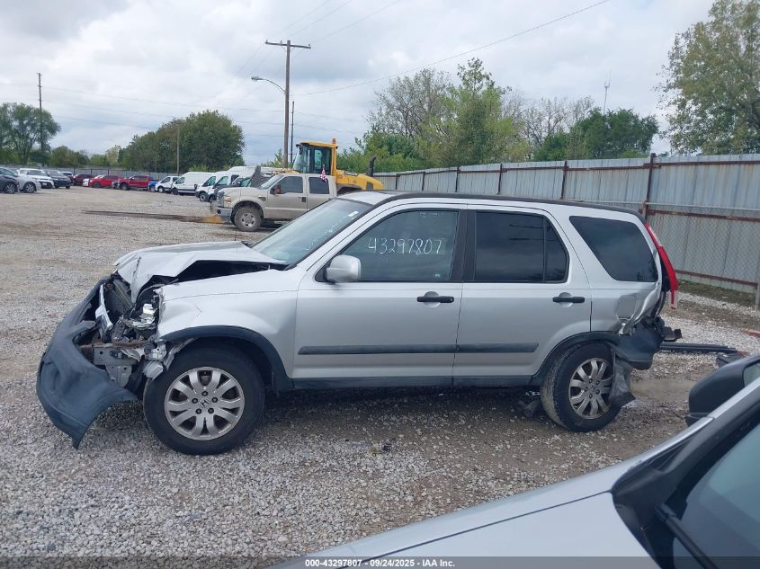 2006 Honda Cr-V Ex VIN: SHSRD78886U434863 Lot: 43297807