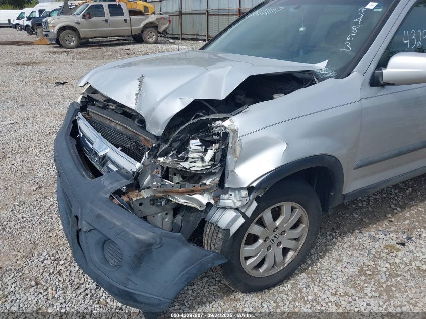 2006 Honda Cr-V Ex VIN: SHSRD78886U434863 Lot: 43297807