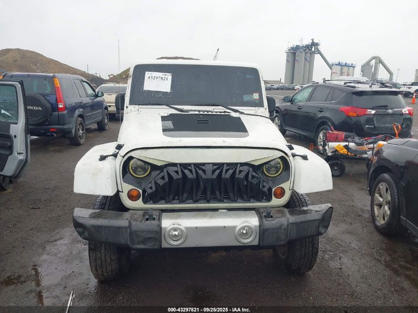 2012 Jeep Wrangler Unlimited Sahara VIN: 1C4BJWEG7CL110898 Lot: 43297821
