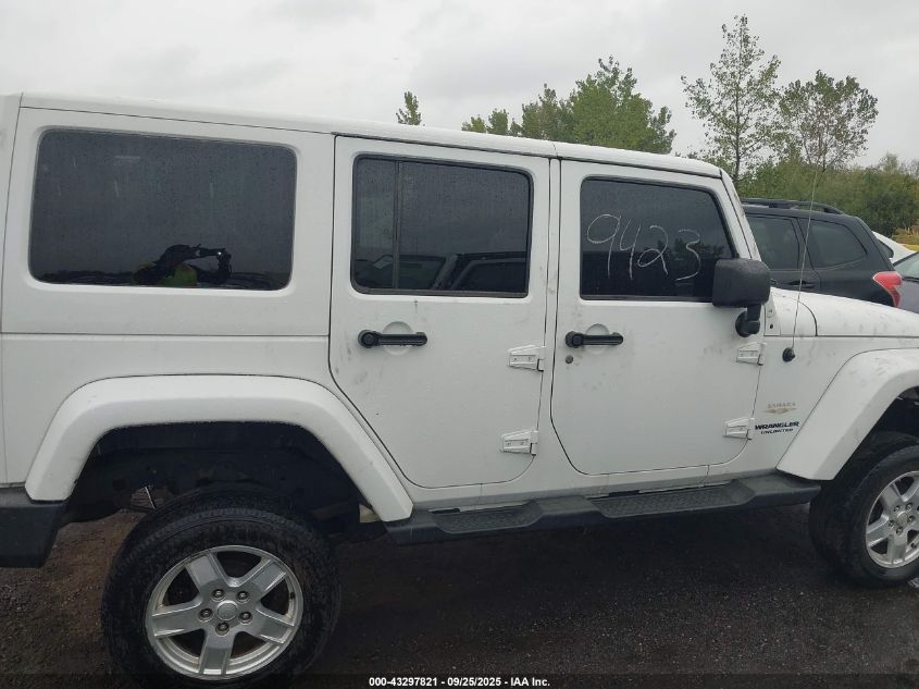 2012 Jeep Wrangler Unlimited Sahara VIN: 1C4BJWEG7CL110898 Lot: 43297821